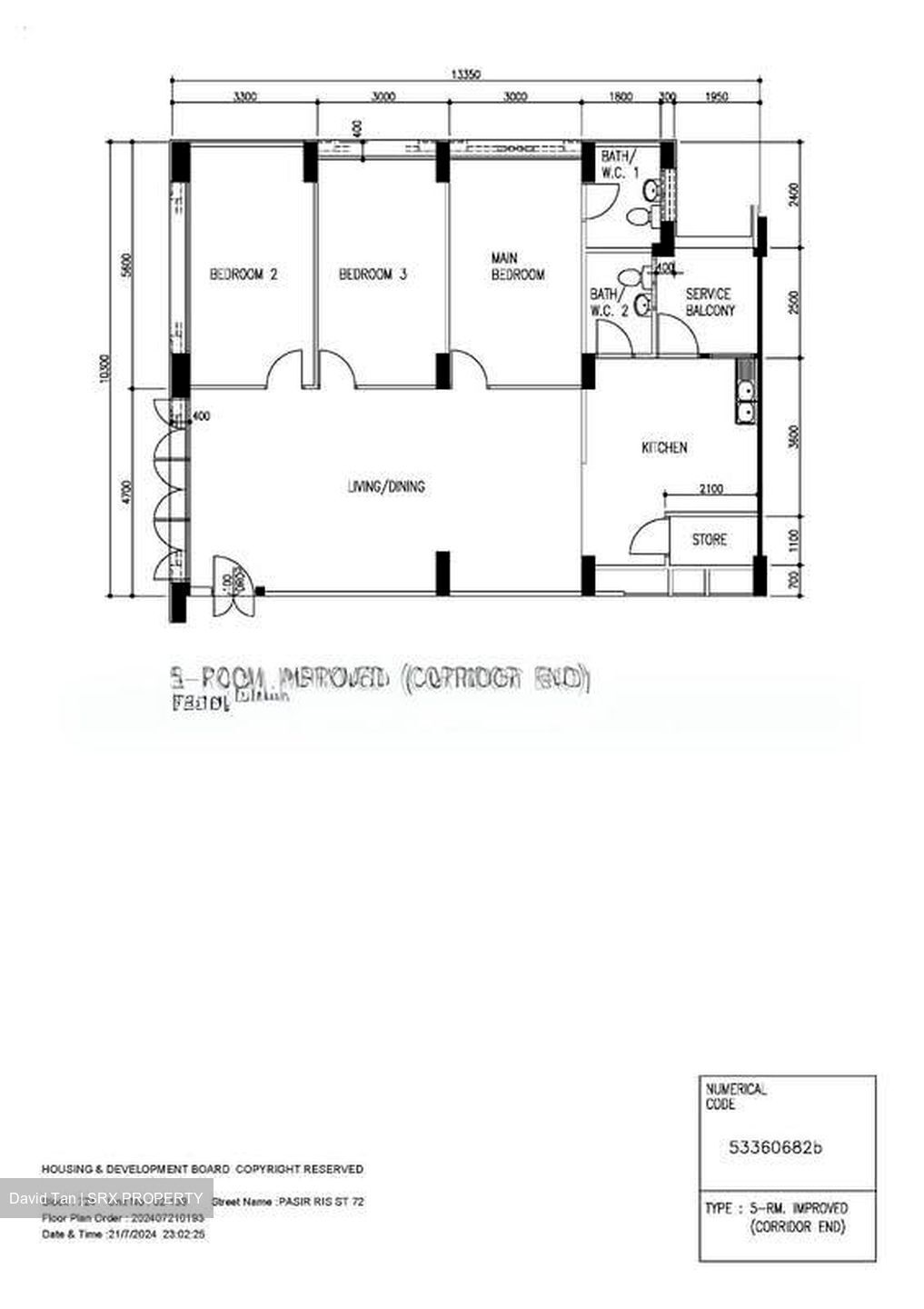 Blk 724 Pasir Ris Street 72 (Pasir Ris), HDB 5 Rooms #566537681